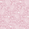 pink seamless lace floral background