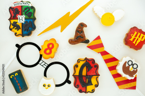 Fotografía Harry Potter Sugar Cookies With Royal Icing