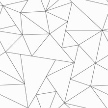 Monochrome Triangle Seamless Pattern