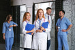 © Pixel-Shot - Female doctors in hall of clinic