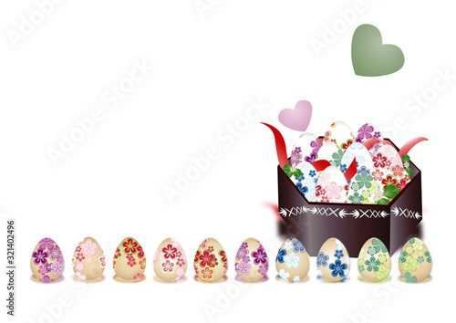 イースター祭りの和柄のイースターエッグとハートやリボンのイラスト横スタイル背景素材 Adobe Stock でこのストックイラストを購入して 類似のイラストをさらに検索 Adobe Stock イースター祭りの和柄のイースターエッグとハートやリボンのイラスト横スタイル背景素材 Adobe Stock でこのストックイラストを購入して 類似のイラストをさらに検索 Adobe Stock
