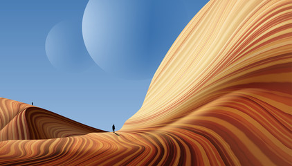 Wall Mural - Antelope Canyon Art