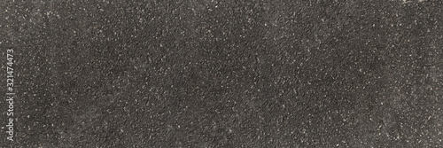 Fotomural Panorama black asphalt road texture and background