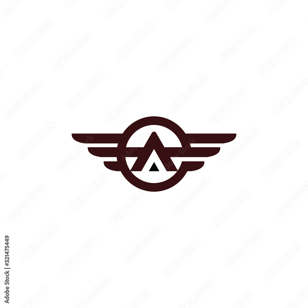 Initial letter ae or ea logo design template Stock Vector | Adobe Stock