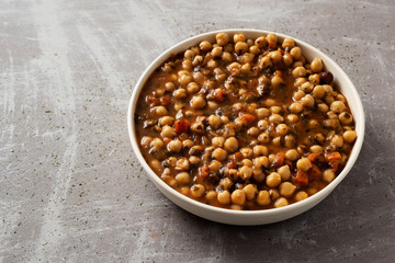 Poster - vegetarian chickpea and kombu stew