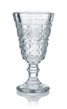 Empty Crystal Cordial Glass