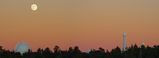 Wall Mural - Mount Wilson Observatory in the San Gabriel Mountains, Los Angeles County, USA.