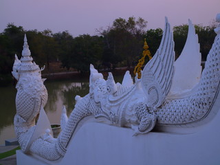 Wat Thung Setthi in Khon Kaen Essan Thailand a temple with beautiful ornaments of Buddha