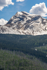 Wall Mural - Mountain landscape at Glacier National Park Montana, USA