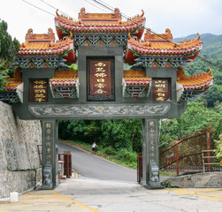 the temple in penang,malaysia