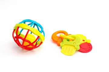 Baby rattle for babies, necessary for the development of motor skills and visual images and hearing  F