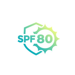 Wall Mural - spf 80, UV protection icon