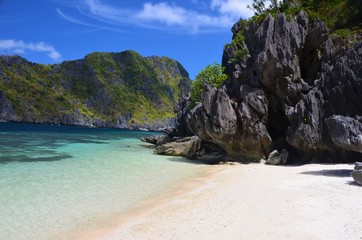 Wall Mural - tropical beach in Philippines 