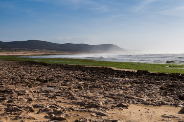 Atlantic ocean beach, Morocco