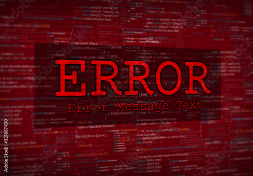 Error Code Message Text Effect Mockup Stock Template Adobe Stock Error Code Message Text Effect Mockup Stock Template Adobe Stock