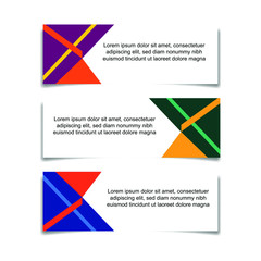 Poster - Abstract Web banner design background or header Templates vector illustration