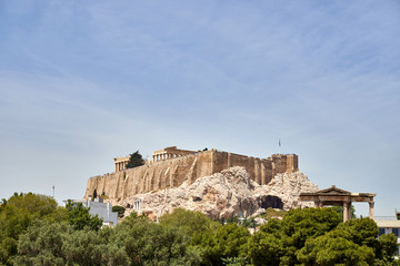 The Acropolis of Athens, UNESCO world heritage in Greece