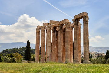 Ancient Temple of Zeus, Olympeion, Athens, Greece