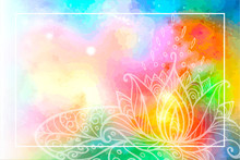Colorful Gradient Background. Vector Illustration.