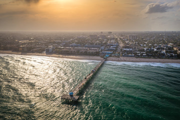 Wall Mural - Aerial of Fort Lauderdale Florida 