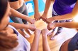 © Krakenimages.com - Young beautiful sportwomen doing gesture with hands