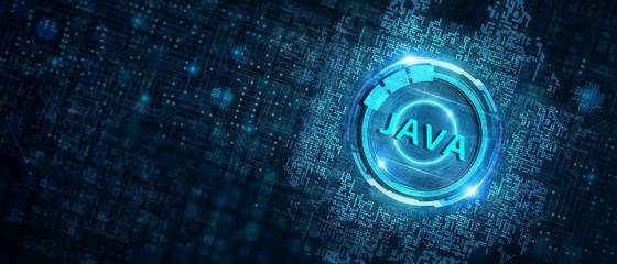Software, web development, programming concept. Programming languages java and program. Software development.
