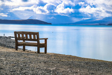 Wooden Chair On The Lake