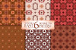 © LP Design - Set of 6 oriental seamless patterns with arabic ornaments