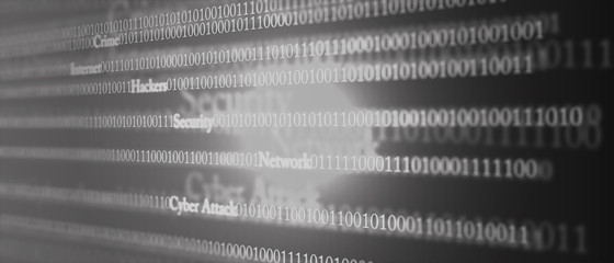 Computer hacking concept 