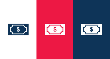 Money icon for web and mobile