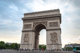 Fototapeta Paryż - Arch of Triumph (Arc de Triomphe)  in 