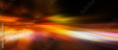 Fotomural Panoramic high speed technology concept, light abstract background