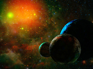 Triple Play Outer Space Planets