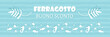 © cosmic_pony - Cute cartoonhorizontal banner, header for italian traditional august holiday Ferragosto. Sea life template for sale and special offers design.
