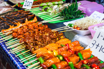 Wall Mural - Street food in Thailand