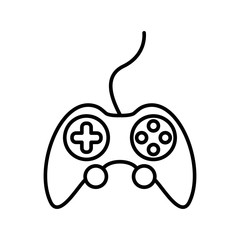 game controller icon design vector logo template EPS 10