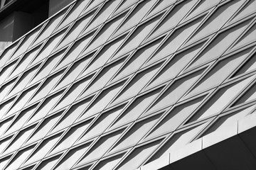 Aufkleber - Exterior of modern architecture. Building abstract background