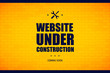 © Valery Zanimanski - Website under construction sign on a brick wall. Vector illustration for website maintenance and repairing.
