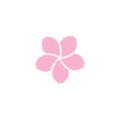 sakura flower icon logo vector