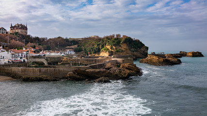 Wall Mural - ville de Biarritz