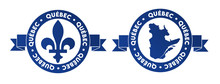 Quebec, Canadian Province Badge Vector