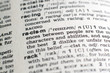 © Oxana Stepanova - A close-up on a word Racism in English dictionary (selective focus)