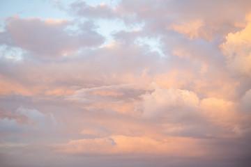 Beautiful cloudy sky