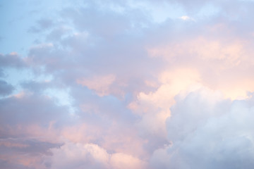 Wall Mural - beautiful cloudy sky
