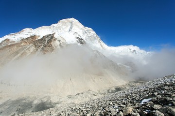 Poster - Mount Makalu, Barun valley, Nepal Himalayas mountains