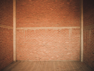  red brick wall background.