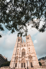 Brussels Cathedral in Brussels, Belgium