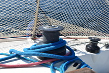 Winch Di Una Barca A Vela, Verricello