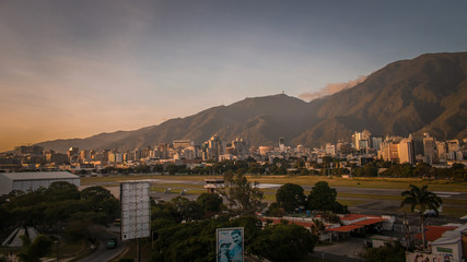 Viendo el atardecer