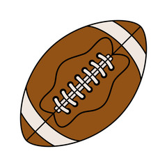 Poster - american football sport balloon icon